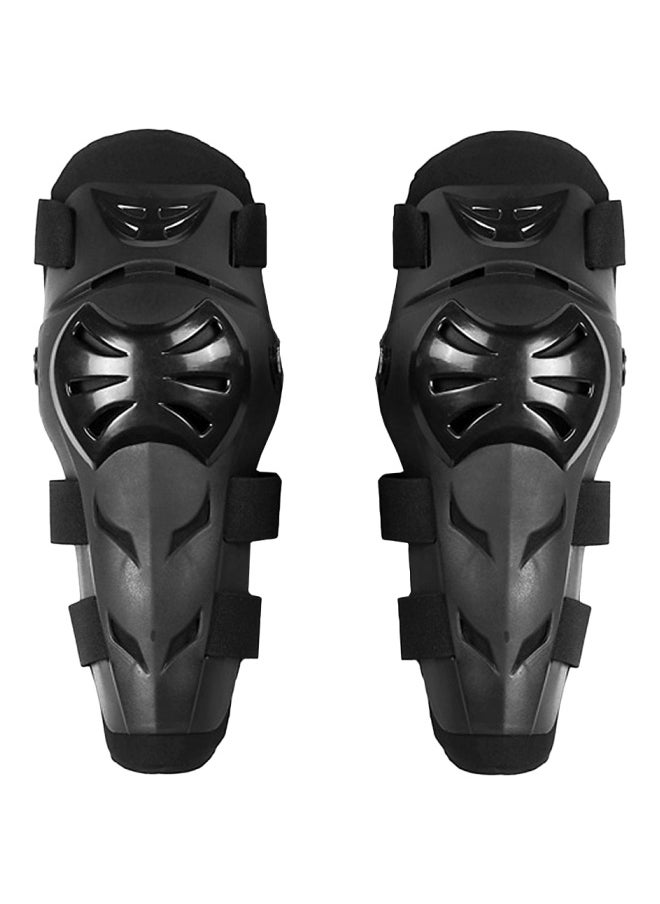 4-Piece Adjustable Motorcycle Knee And Elbow Guard Set