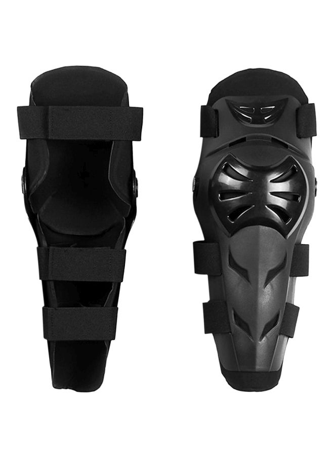 4-Piece Adjustable Motorcycle Knee And Elbow Guard Set