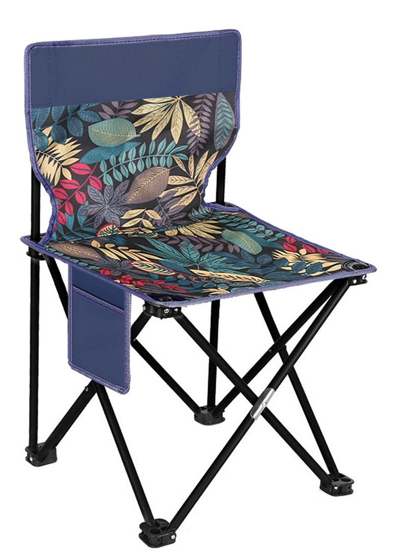 Strong Weight-Bearing Bag Chairs for Adults - Easy to Store, Foldable Camping Chairs, Perfect for Outdoor Use, Beach Chair, Folding Outdoor Chairs - Flower Color