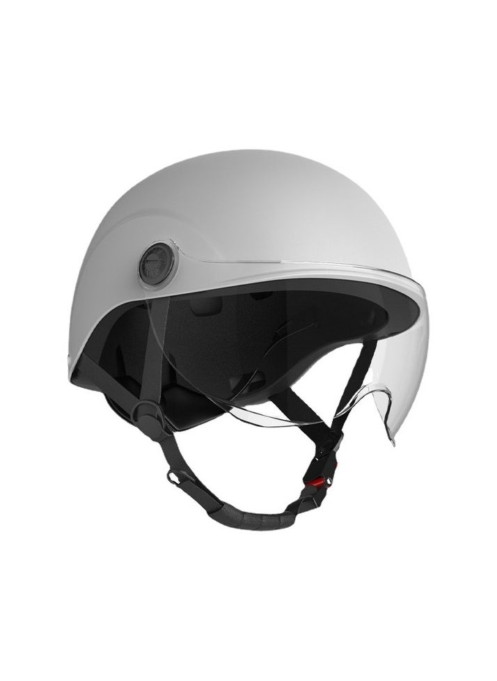 Breathable Motor Bicycle Helmet - Gray Colour:Gray Body:Standard