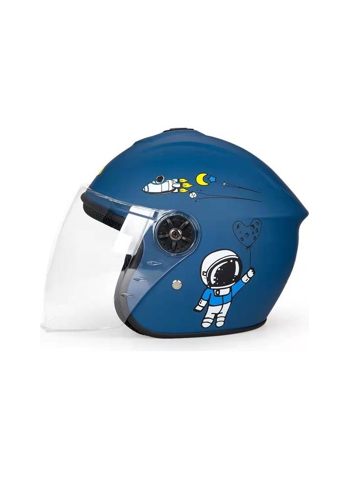 Four seasons universal helmet children's helmet helmet Colour:Dark blue Body:54 - 62 cm