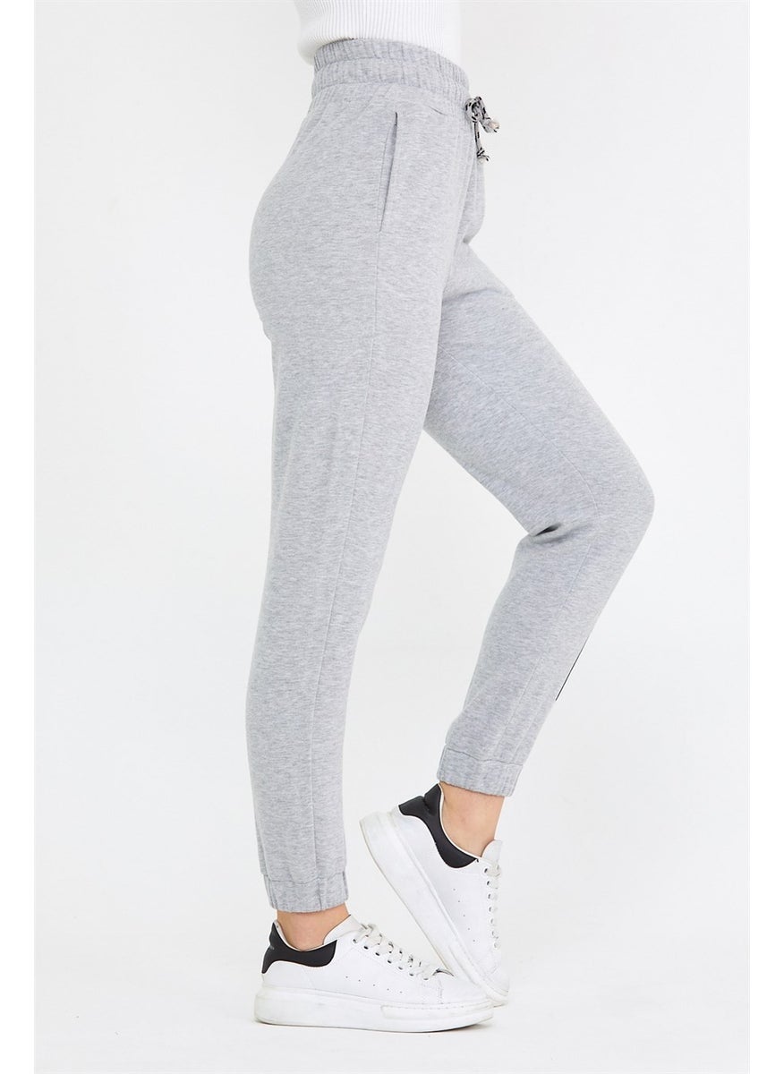 Women's Elastic Waist Contouring Bottom Tracksuit