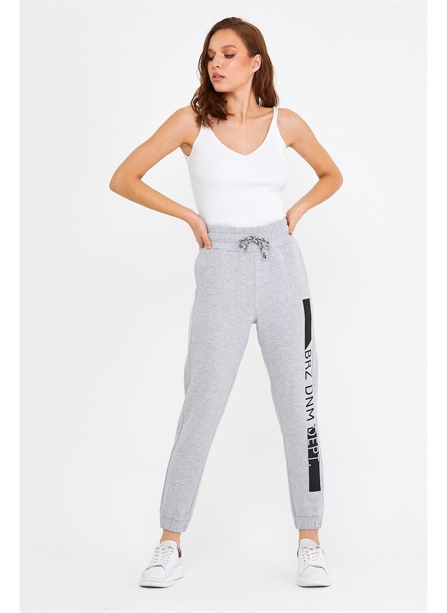 Women's Elastic Waist Contouring Bottom Tracksuit