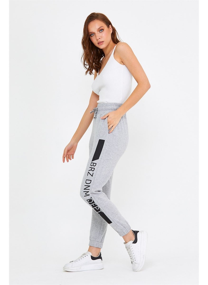 Women's Elastic Waist Contouring Bottom Tracksuit