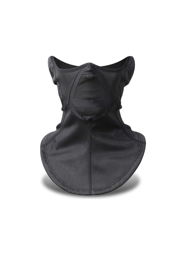 Wind -proof thermal neck collar - black Number:Standard Colour:Black