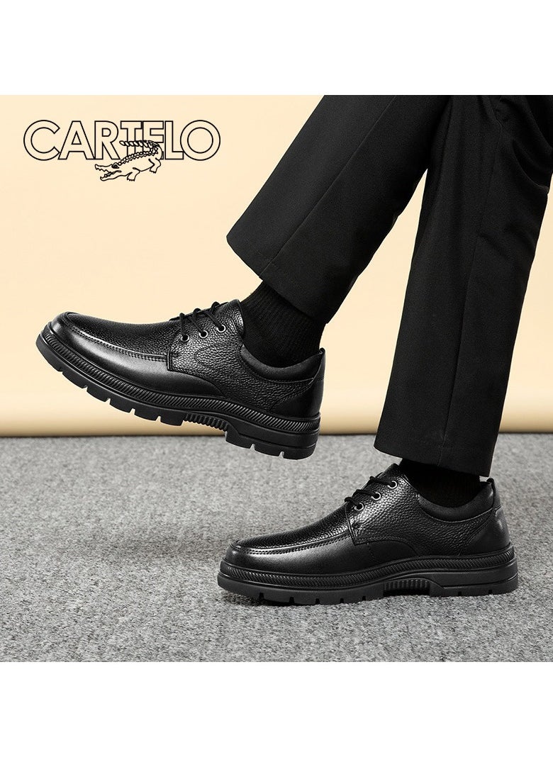 New CARTELO Comfortable Soft Soled Leather Shoes