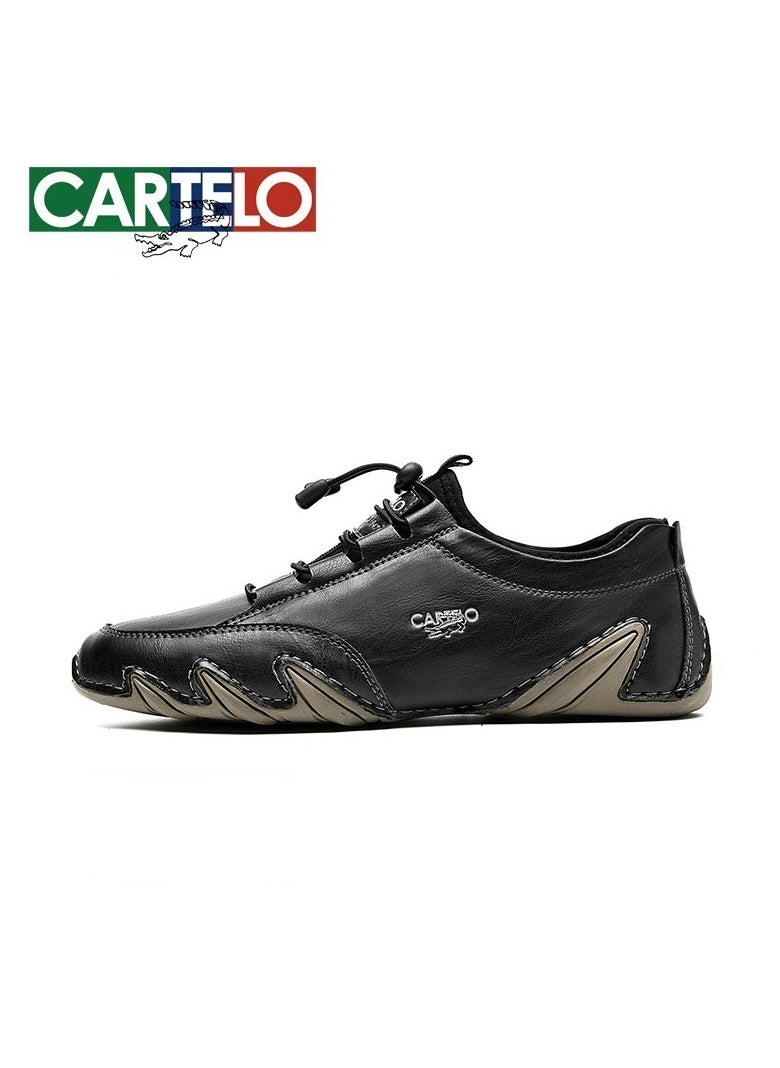 New CARTELO Comfortable Soft Soled Leather Shoes