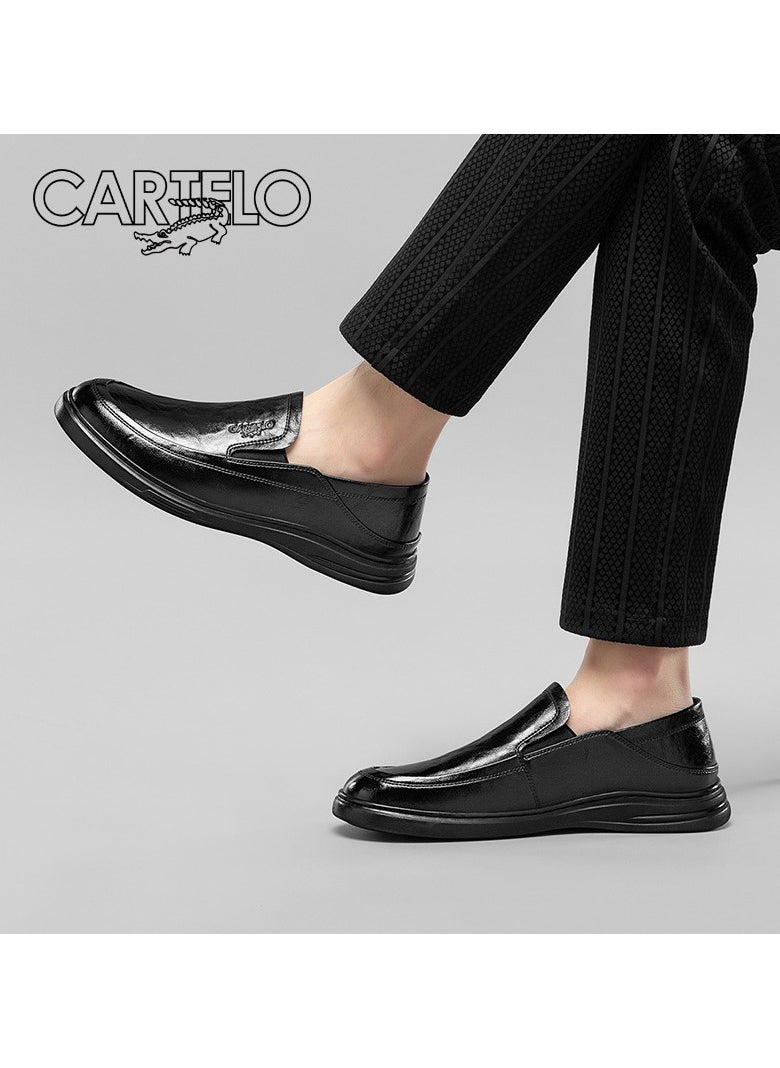 New CARTELO Comfortable Soft Soled Leather Shoes