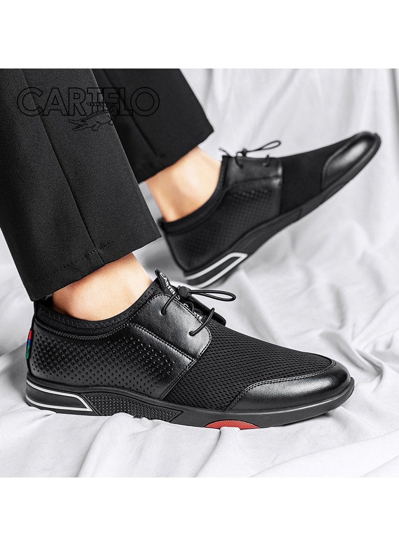 New CARTELO Comfortable Soft Soled Leather Shoes