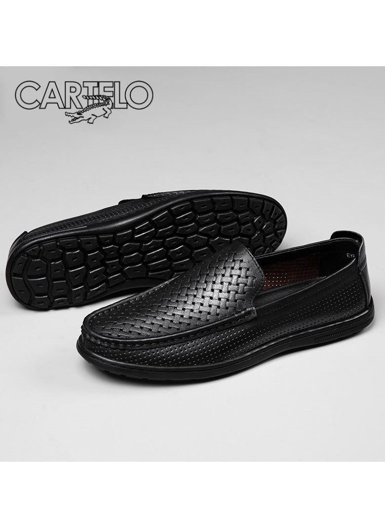 New CARTELO Comfortable Soft Soled Leather Shoes