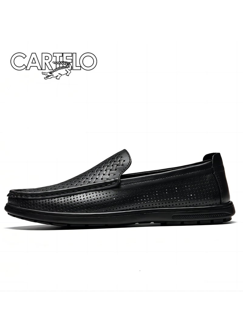 New CARTELO Comfortable Soft Soled Leather Shoes