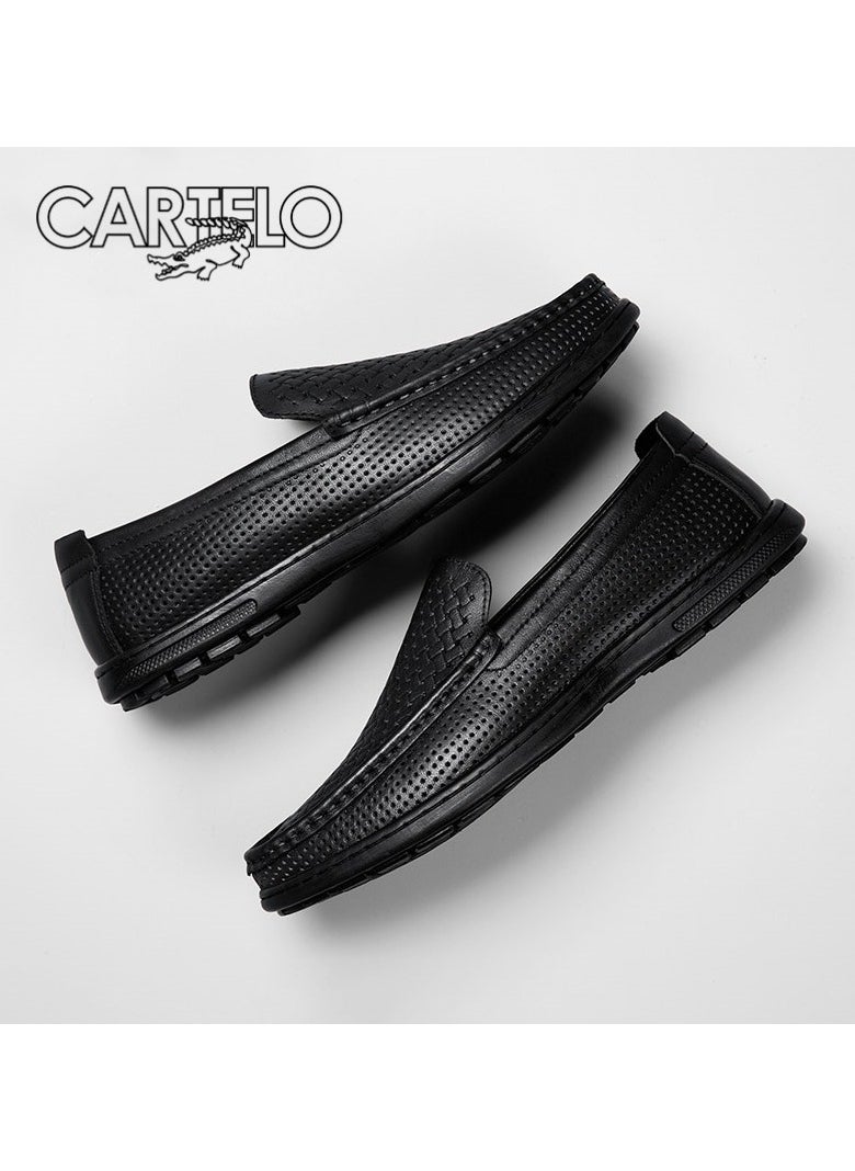 New CARTELO Comfortable Soft Soled Leather Shoes