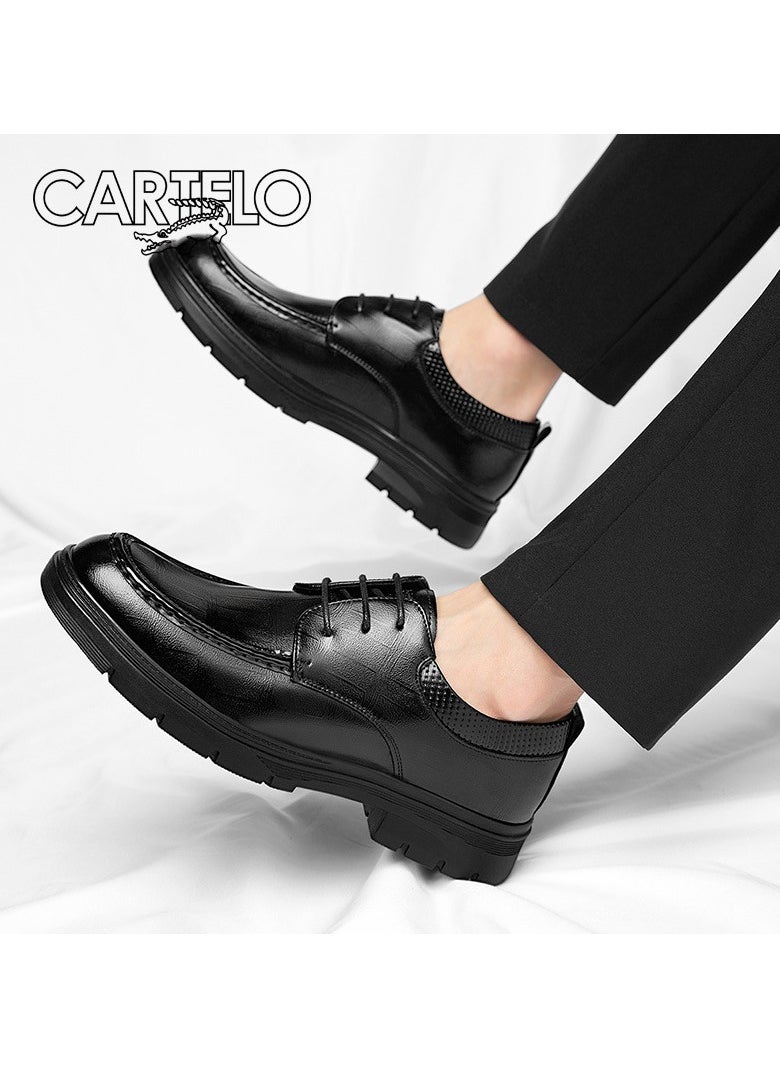 New CARTELO Comfortable Soft Soled Leather Shoes