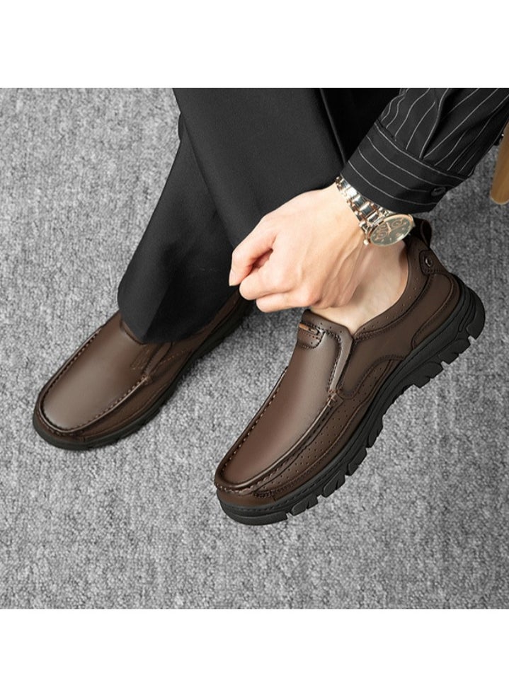 New CARTELO Comfortable Soft Soled Leather Shoes