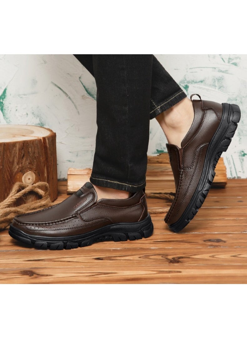 New CARTELO Comfortable Soft Soled Leather Shoes