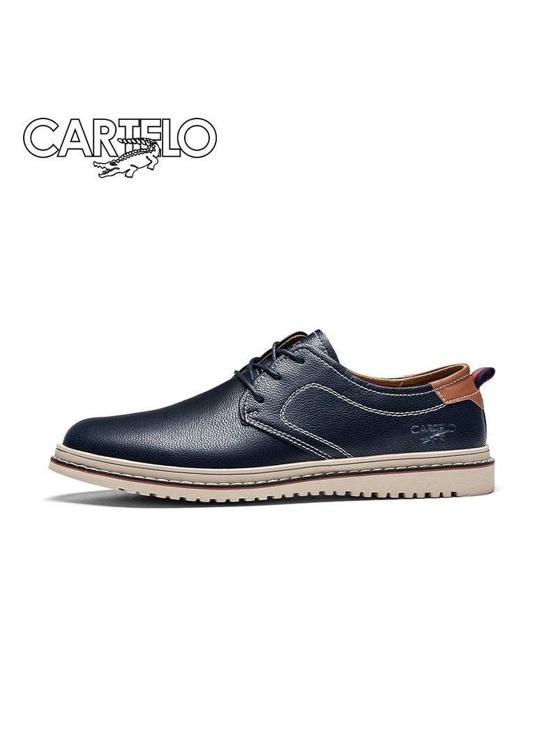 New CARTELO Comfortable Soft Soled Leather Shoes