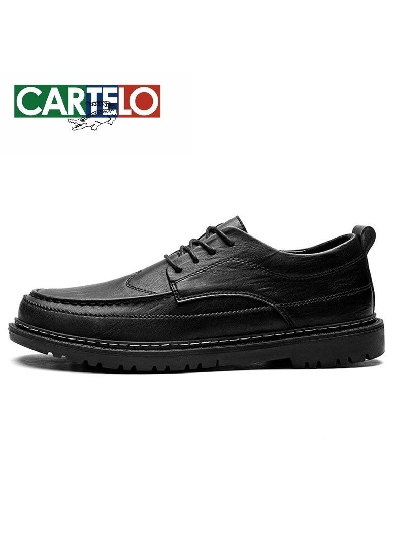 New CARTELO Comfortable Soft Soled Leather Shoes