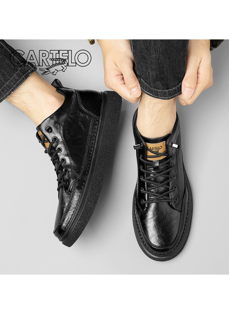 New CARTELO Comfortable Soft Soled Leather Shoes