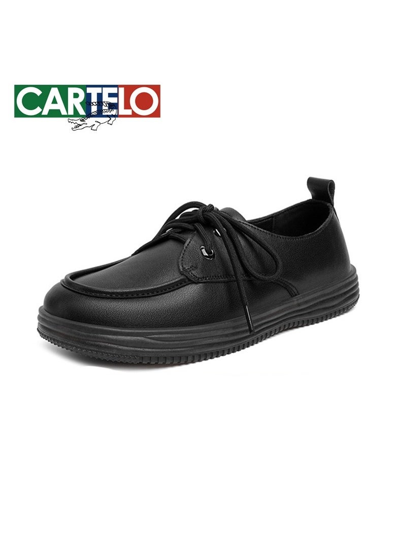 New CARTELO Comfortable Soft Soled Leather Shoes