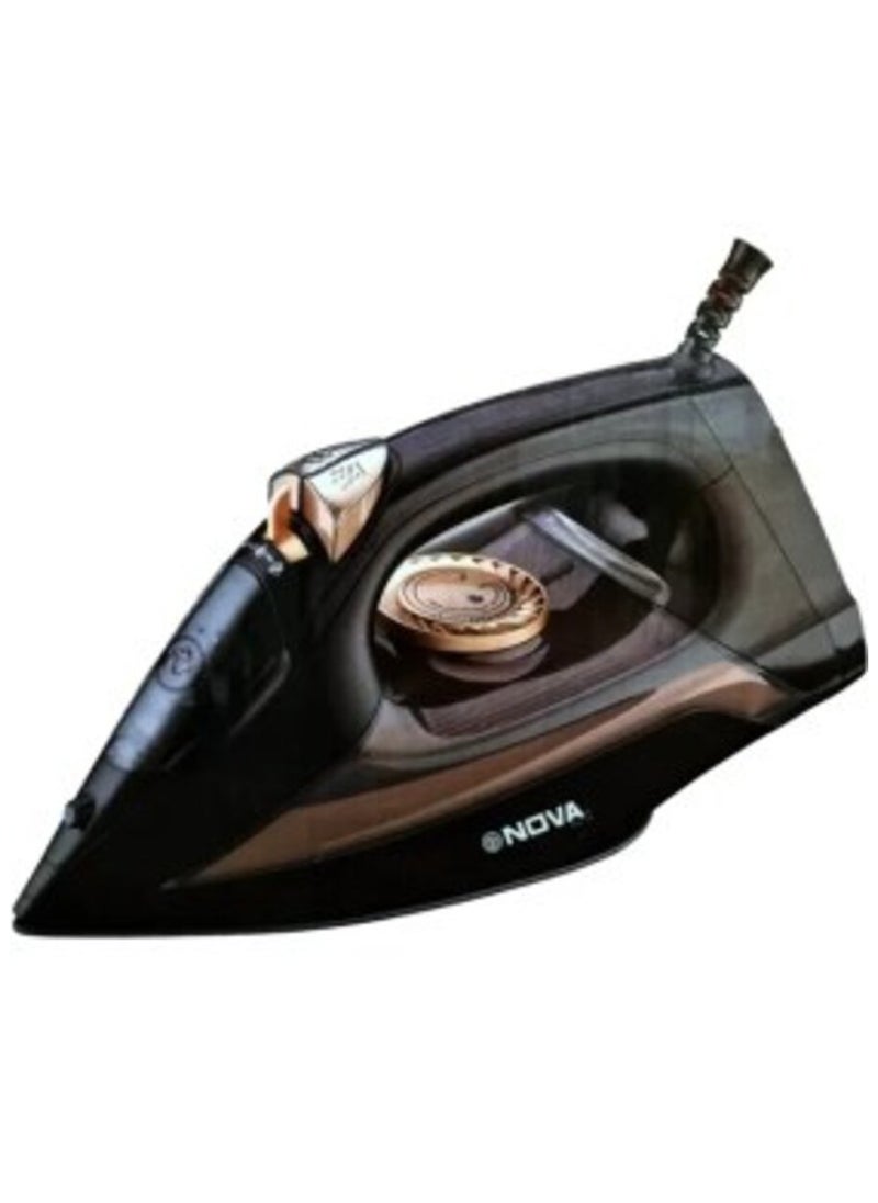 2-in-1 Steam Iron, Adjustable Temperature Control, GSI7703 | Dry & Wet Steam Iron | Ceramic Soleplate | Dry/Steam/Burst of Steam/Vertical Steam Function