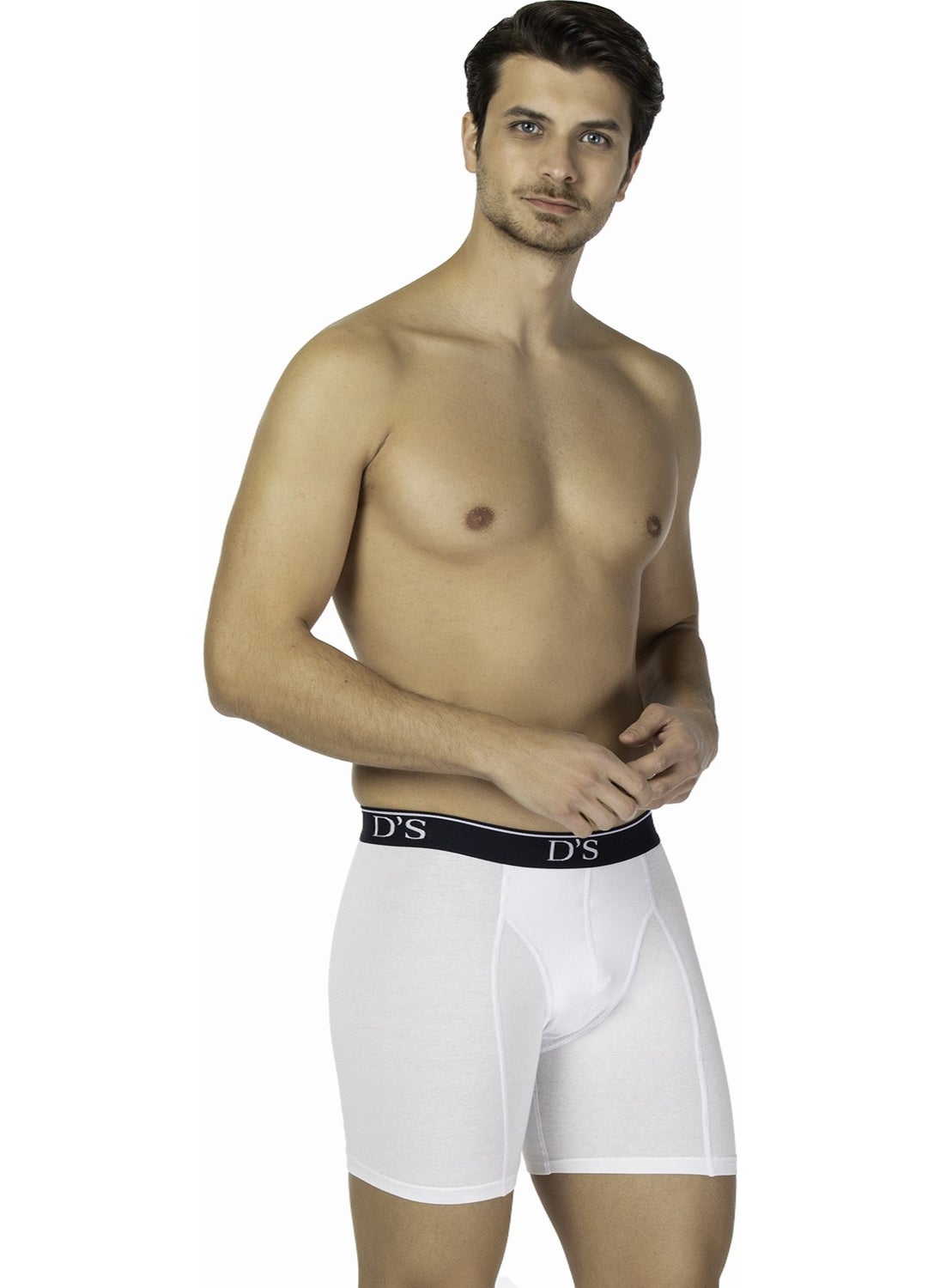 Comfort 2-Pack Boxer Long White