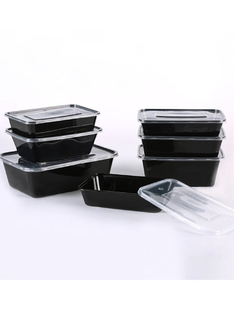 Black Plastic Boxes - 40 pcs