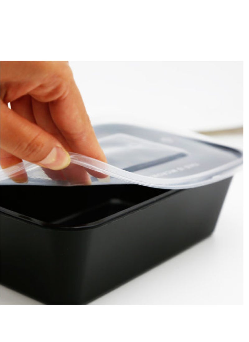 Black Plastic Boxes - 40 pcs