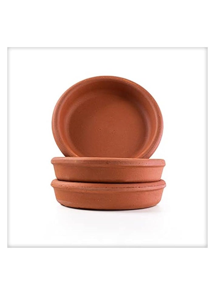 Clay Pot For Cooking - Handmade Oven Bowl Tajine Cooking Pot - Microwave & Oven Safe - 100% Natural Earthenware- Unglazed Terracotta Pots For Mexican Indian Korean Moroccan Dishes