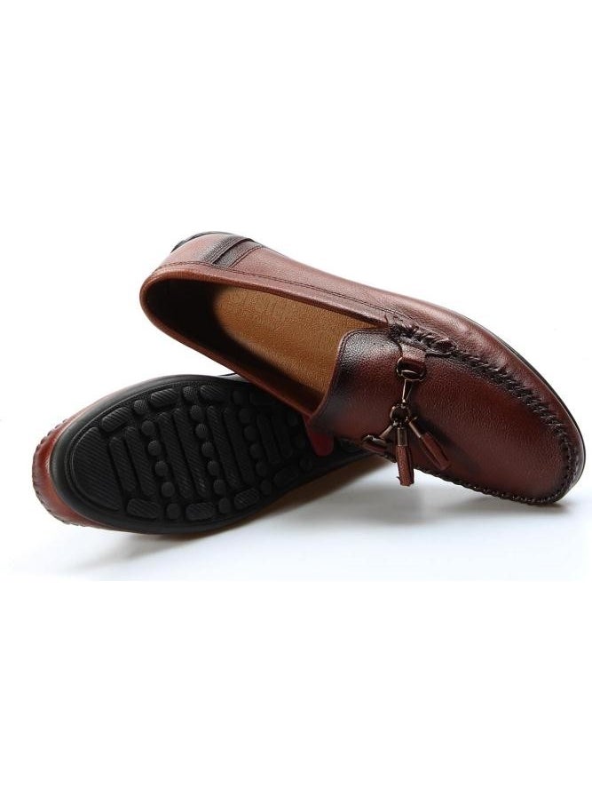 Genuine Leather Men's Loafers 783MA61