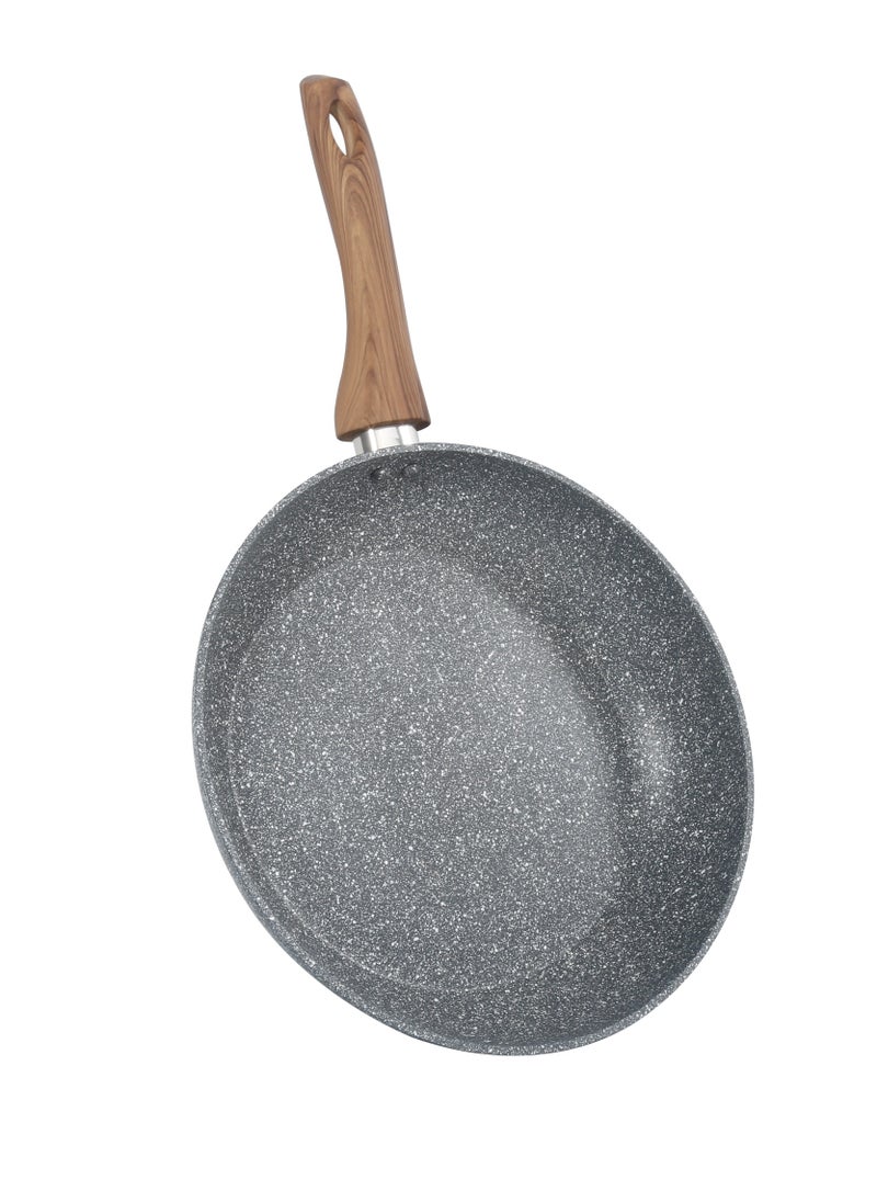 HOMEWAY 30CM MARBLE FRYPAN - FORGED