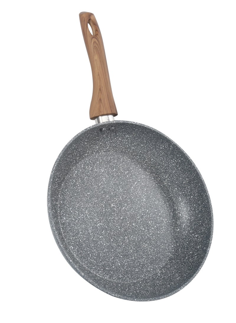 HOMEWAY 28CM MARBLE FRYPAN - FORGED