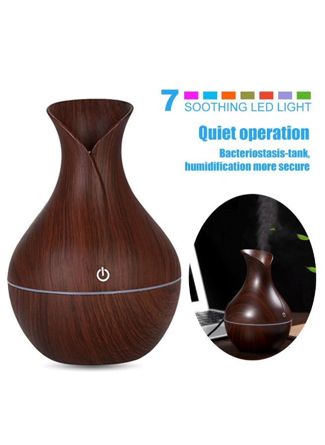 Countertop Aromatherapy Machine Humidifier Brown 20.00*10.20*10.20centimeter