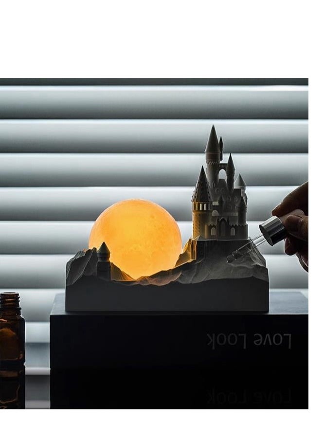 Reserved White Moonlight Castle Moon Night Light Expanded Stone Platform Light Aromatherapy Atmosphere Light Best Friend Wedding Birthday Gift