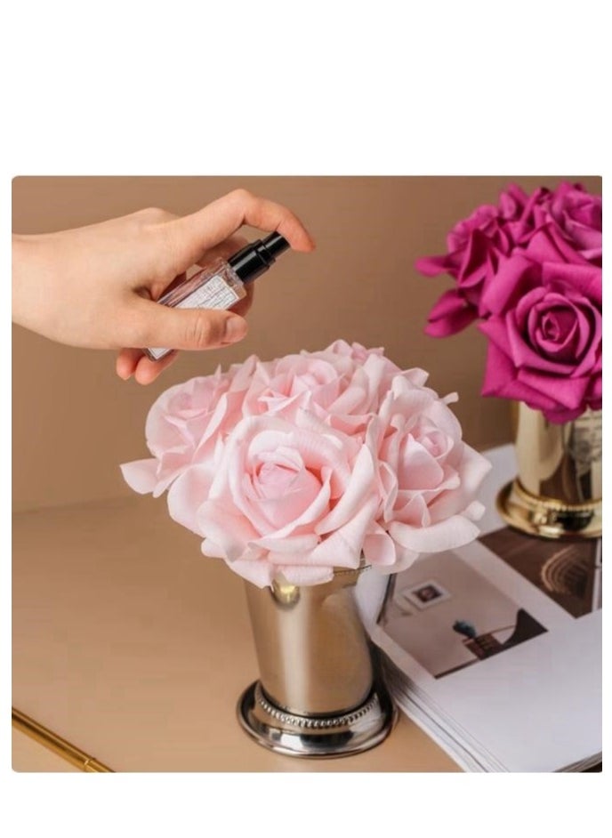 [Monet Garden] Eternal Simulation Rose Aromatherapy Home Indoor Endurance Bedroom Room Fragrance Ornament Gift