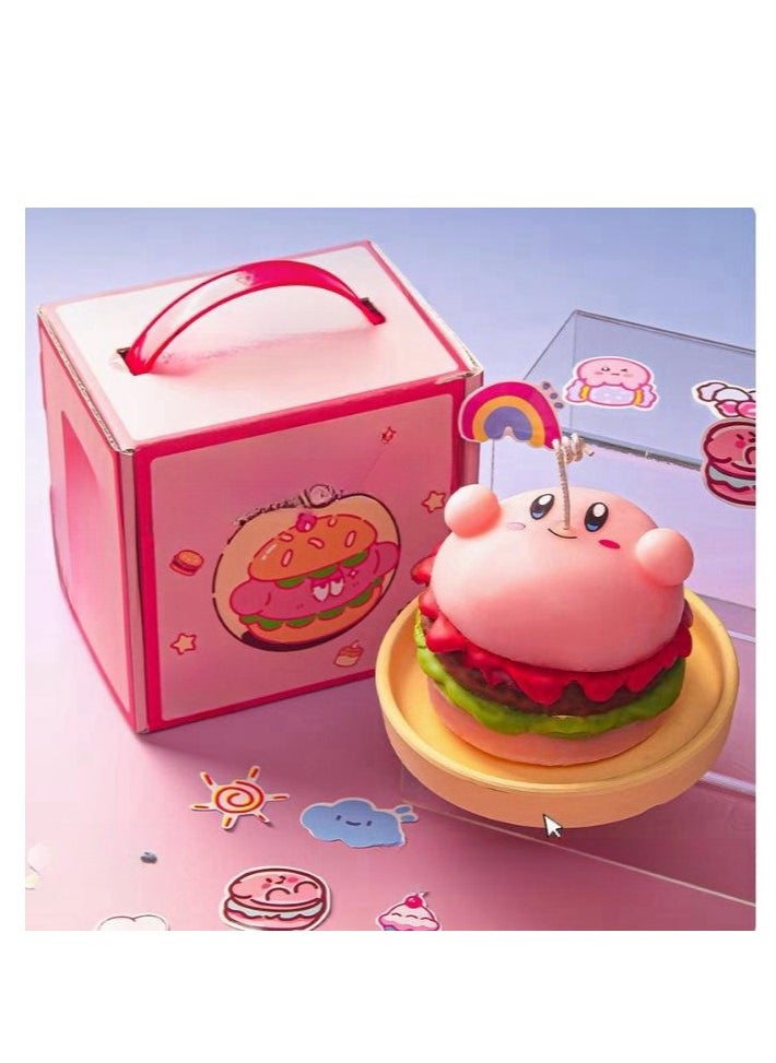 Cute Burger Aromatherapy Gift Box for Girl's Friend's Birthday Gift