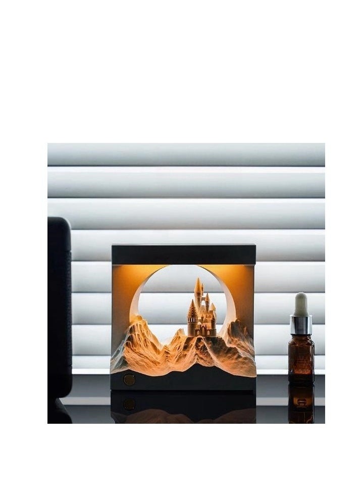 Atmosphere Aromatherapy Lamp Accessories with Handheld Gift for Women's Birthday Comes with Essential Oil