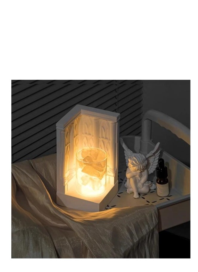 Aromatherapy Lamp Expanded Fragrance Stone Ornament Gift Box Bedroom Birthday Gift for Girls