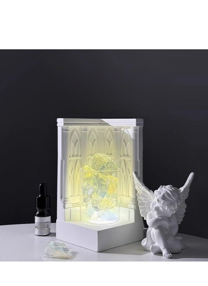 Aromatherapy Lamp Expanded Fragrance Stone Ornament Gift Box Bedroom Birthday Gift for Girls