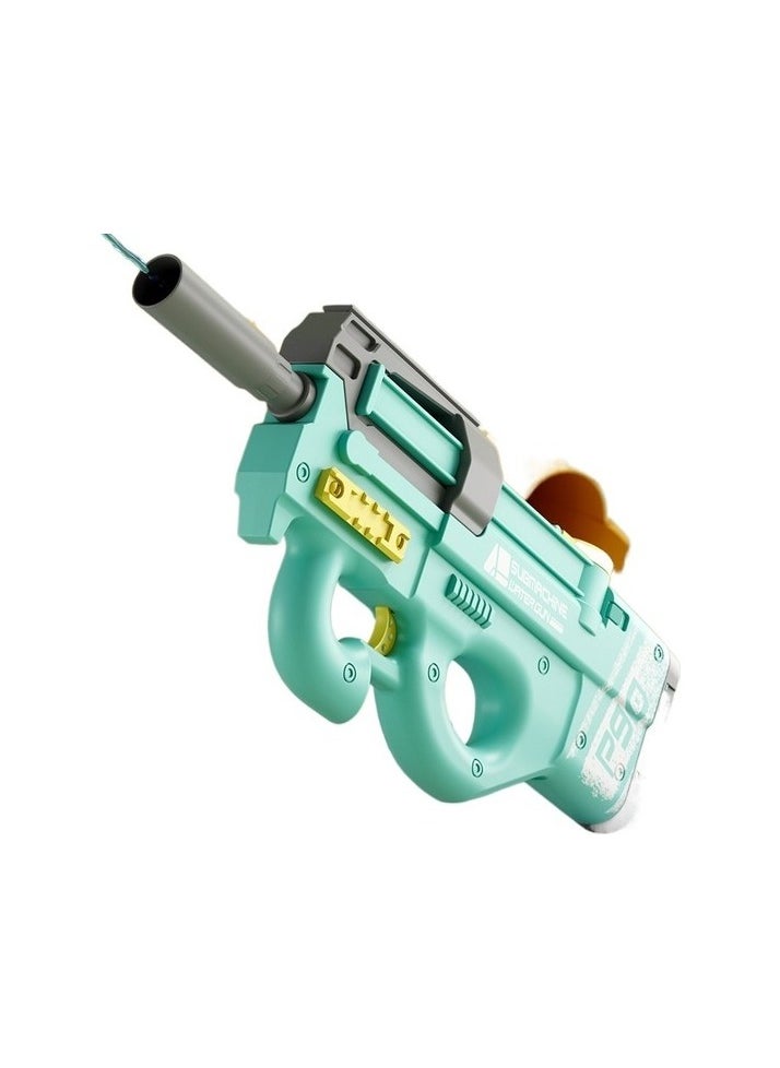 Super Large Electric Eruption P90 Water Pistol Toy Colour:Light green Sizes:80 x 100 cm