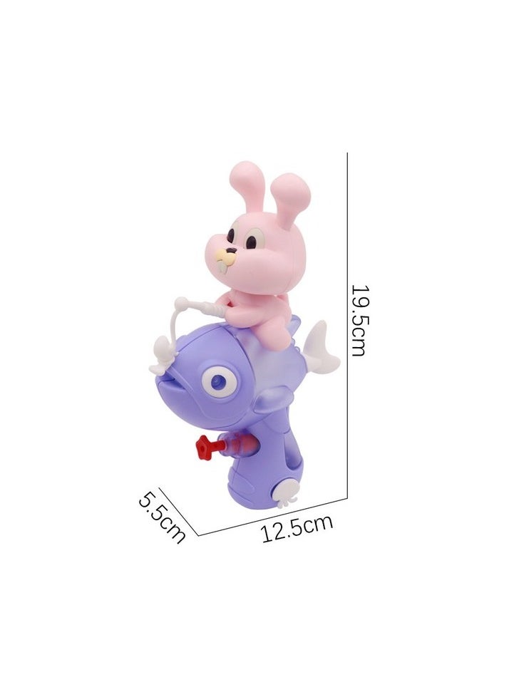 Fishing Small Pink Rabbit Water Pistol Colour:Light pink