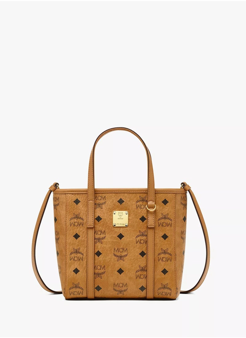 MCM Toni Top-Zip Shopper in Visetos