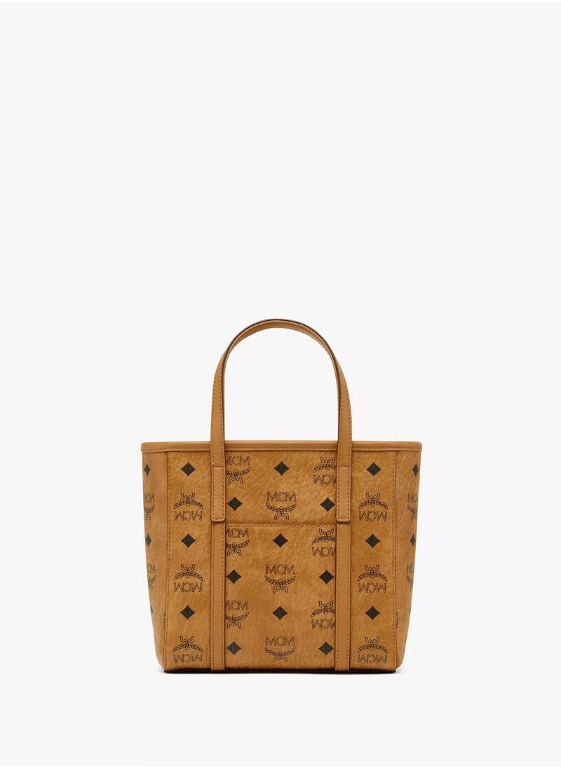 MCM Toni Top-Zip Shopper in Visetos