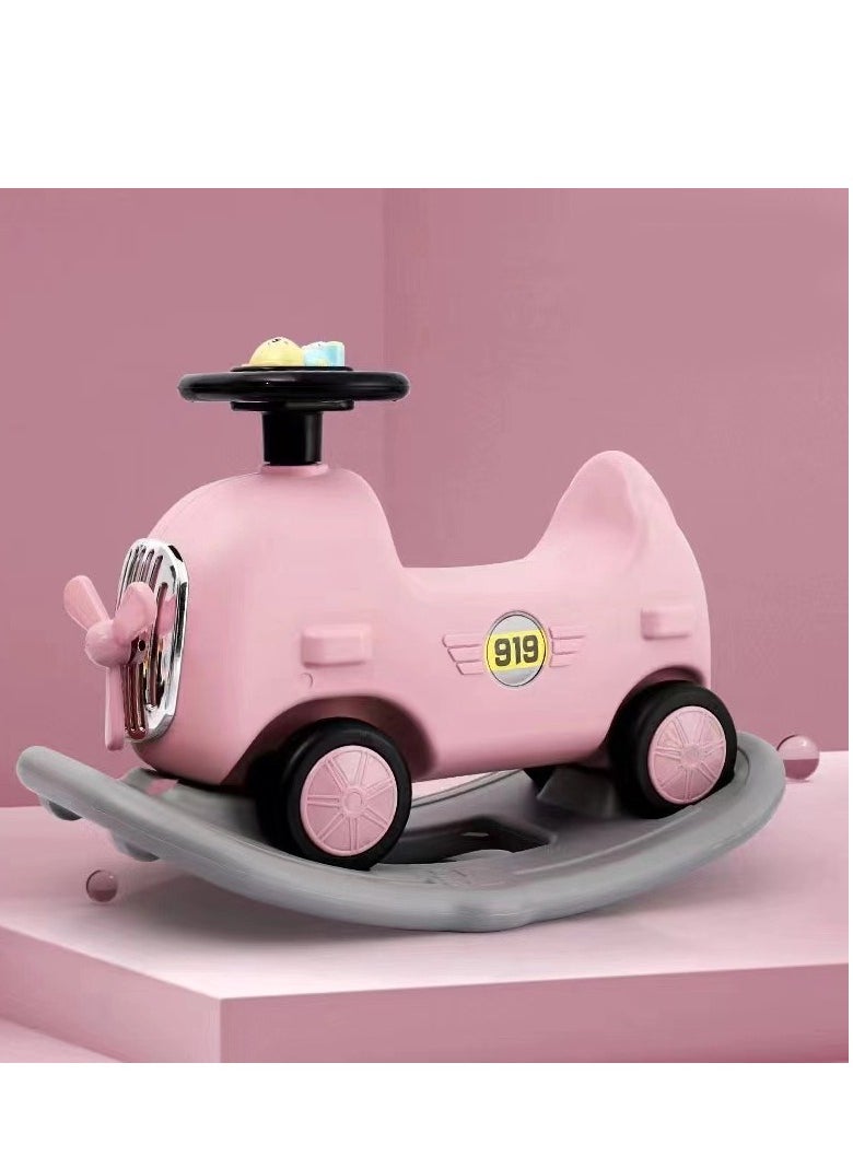 2 in 1 Kids Ride-On Car Balancing Car with Detachable Rocker