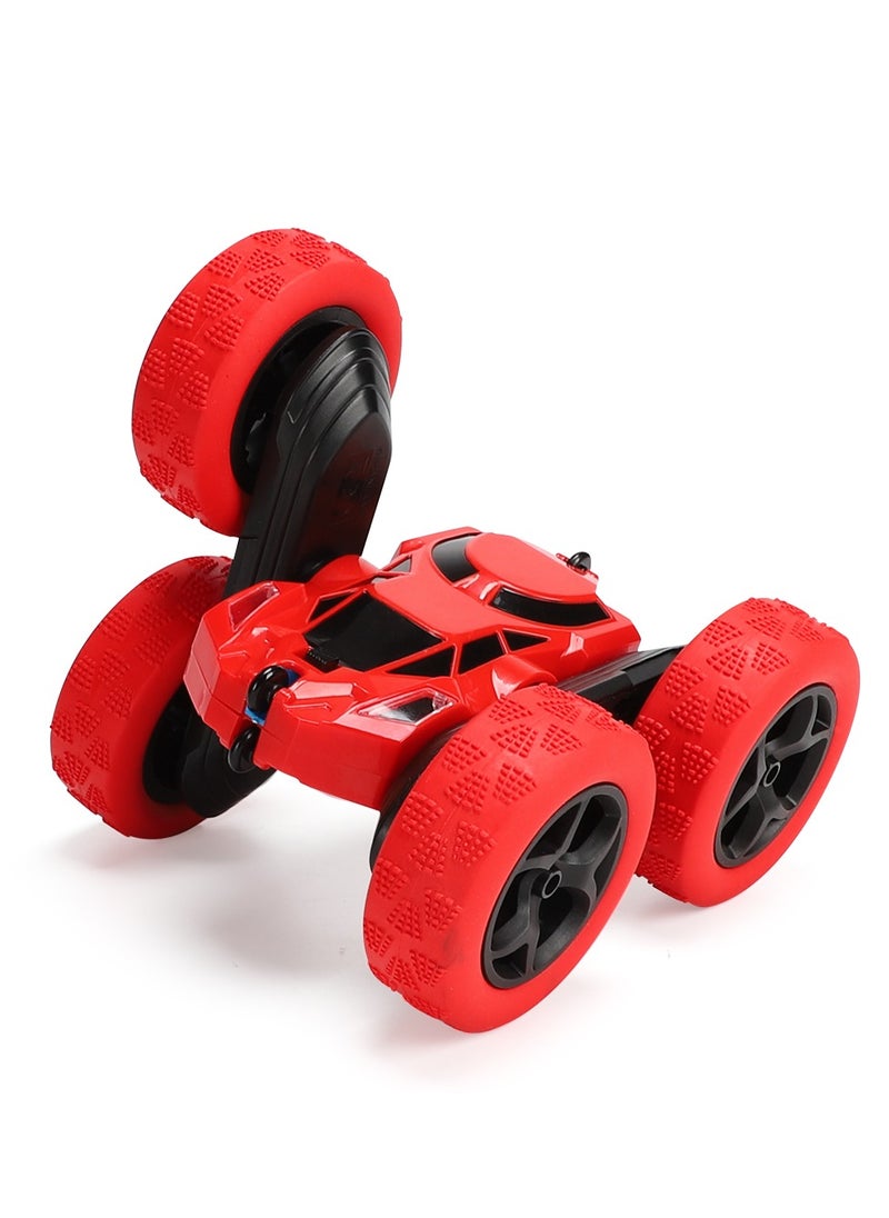 SWIFT remote-controlled car | 3-12 year old boy/girl toy car | boy/girl birthday gift toy | remote-controlled car stunt car toy | 360 ° rotating remote-controlled car with headlights in red