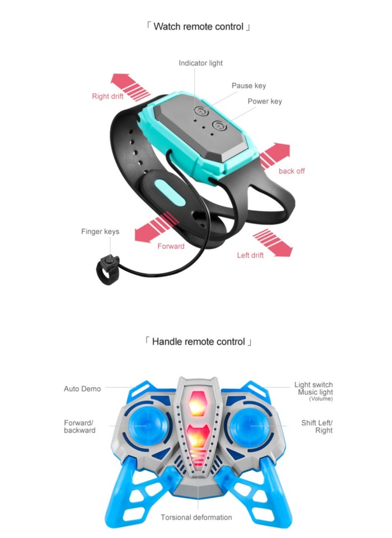 Remote control induction stunt car watch gesture sensor electric toy car