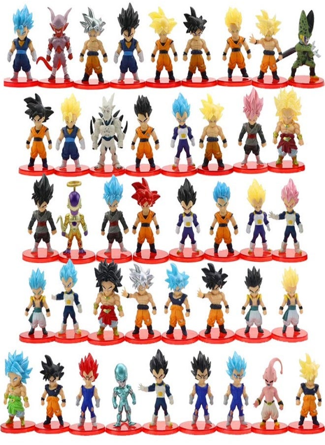 Cartoon animation dolls 21 Dragon Ball Saiyan mannequins