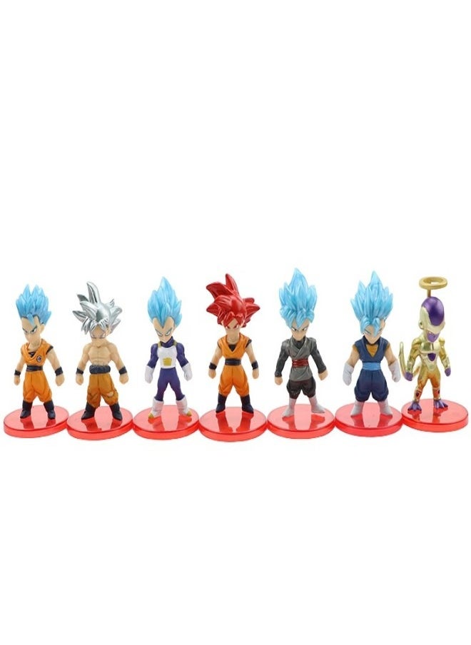 Cartoon animation dolls 21 Dragon Ball Saiyan mannequins