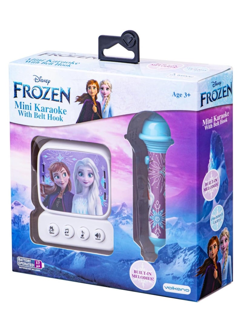 Disney Frozen - Mini Karaoke Machine With Belt Hook (DY-3650-FZ)