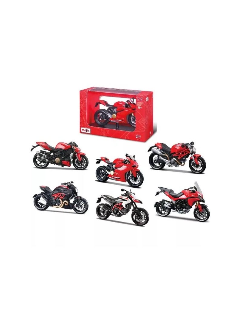 Scale 1:12 Ducati MOTORCYCLE BIKE DIECAST MODEL