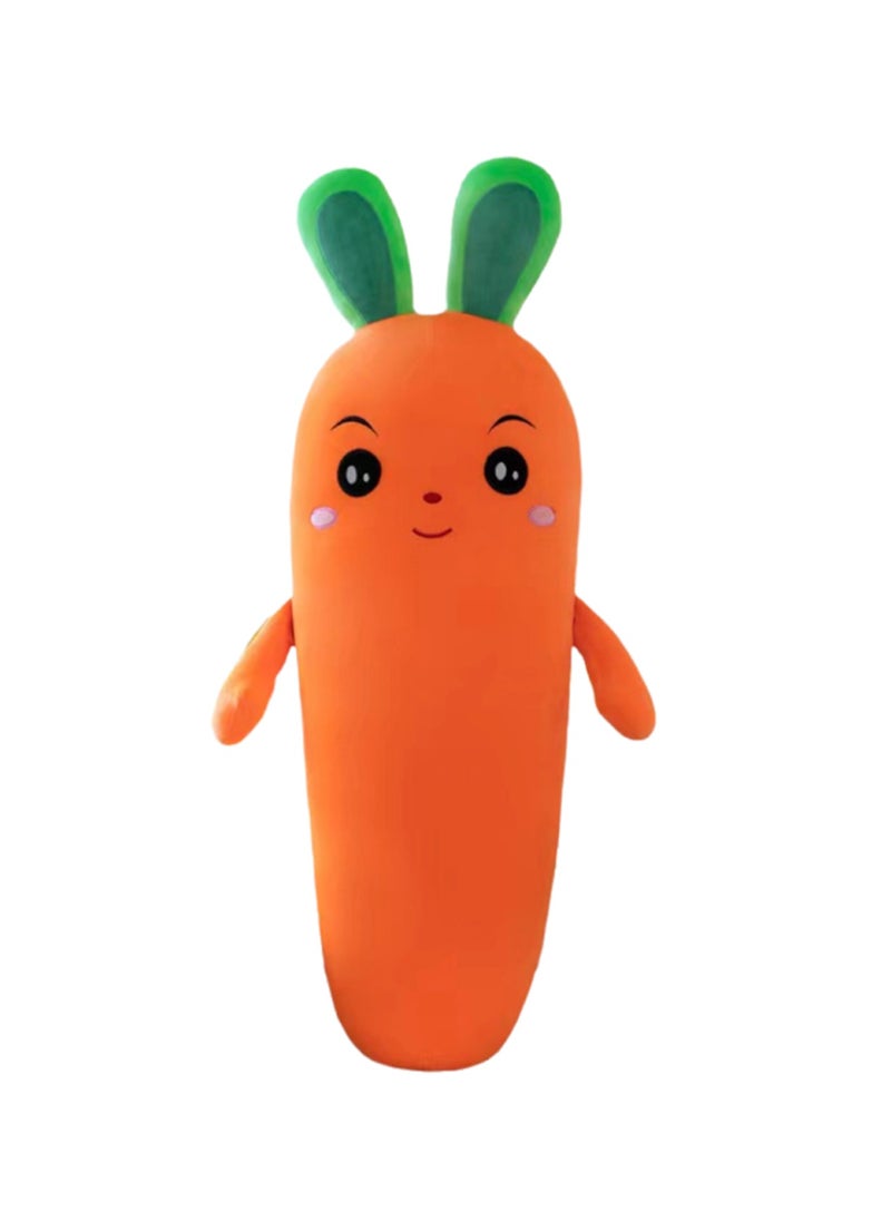 45 CM Cute Carrot Plush Toy Soft Stuffed Creativity Doll For Girls And Boys All Ages Gift